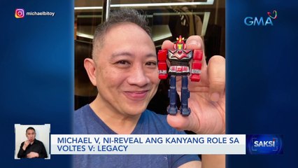 Michael V, ni-reveal ang kanyang role sa Voltes V: Legacy | Saksi