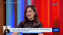 Judy Ann Santos, bukas daw na magtrabaho sa Kapuso Network | Saksi