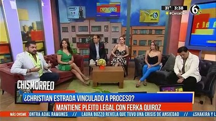 Christian Estada, ¿vinculado a proceso? ; mantiene pleito legal con Ferka Quiroz