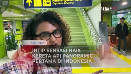 Sensasi Naik Kereta Api Panoramic Pertama di Indonesia, Suguhkan Pemandangan yang Luas!