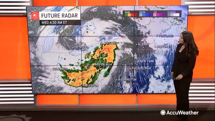 Download Video: Cooler, wetter weather settles into the Northeast, Midwest