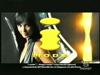 Pubblicità/Bumper anno 2004 Canale 5 - Wind I-Mode