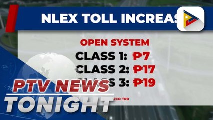 Provisional hike on NLEX toll fees to be implemented starting June 15