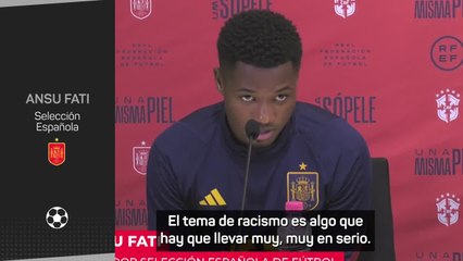 Ansu Fati: “Me siento identificado con Vinicius”