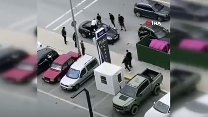 L'attaque du toit ouvrant à Başakşehir est filmée