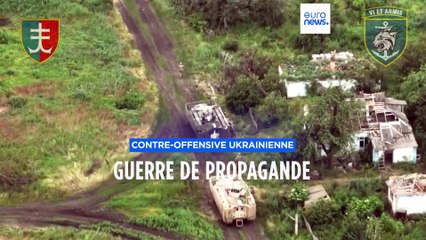 Contre-offensive ukrainienne : guerre de propagande entre Kyiv et Moscou