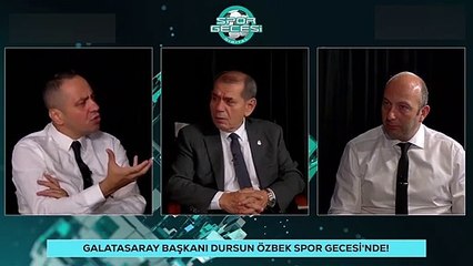 Déclaration d'Erden Timur du président de Galatasaray, Dursun Özbek