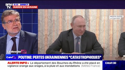 Contre-offensive ukrainienne: Kiev a perdu "environ 25 ou peut-être 30% de l'équipement" fourni par les occidentaux, selon Vladimir Poutine