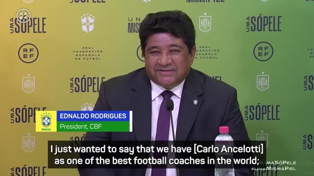 Ancelotti 'one of the best managers in the world', says Brazilian football president