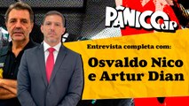PÂNICO ENTREVISTA DR. OSVALDO NICO E DEL. ARTUR DIAN; CONFIRA NA ÍNTEGRA