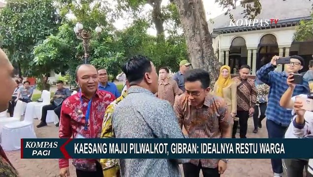 Gibran Rakabuming Sebut Kaesang Perlu Restu Warga Depok untuk jadi Walkot