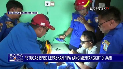 Penjaga Toko Iseng Masukkan Jari ke Pipa Sambungan Berujung Jari Tersangkut