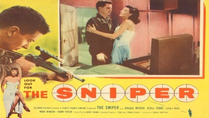 The Sniper (1952) Arthur Franz, Adolphe Menjou, Gerald Mohr | Hollywood Classics movie