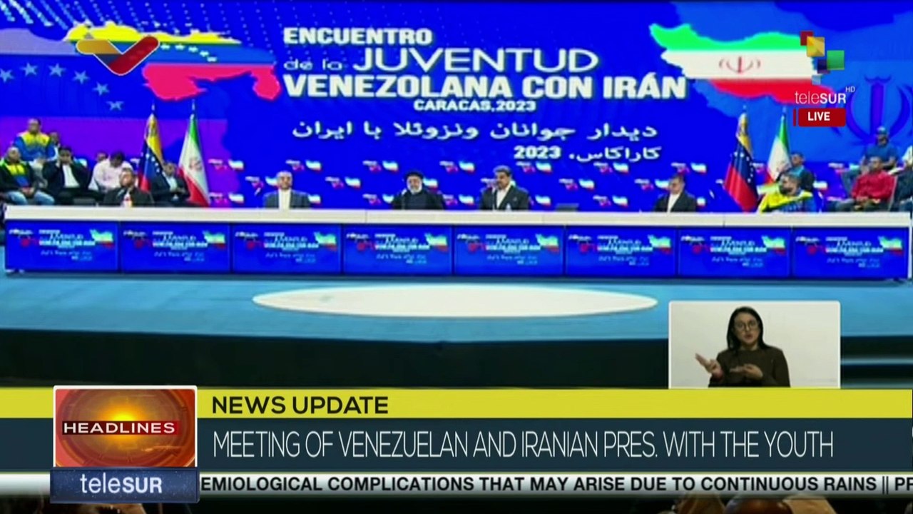 "We have stood by the Venezuelan people in difficult days, and we will stand together"