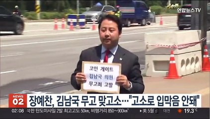 장예찬, 김남국 무고 맞고소…"고소로 입막음 안 돼"