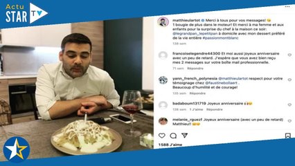 Matthieu Lartot atteint d’un cancer : « L’heure de… », il donne de ses nouvelles