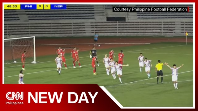 Azkals beat Nepal 1-0 in friendly match | New Day