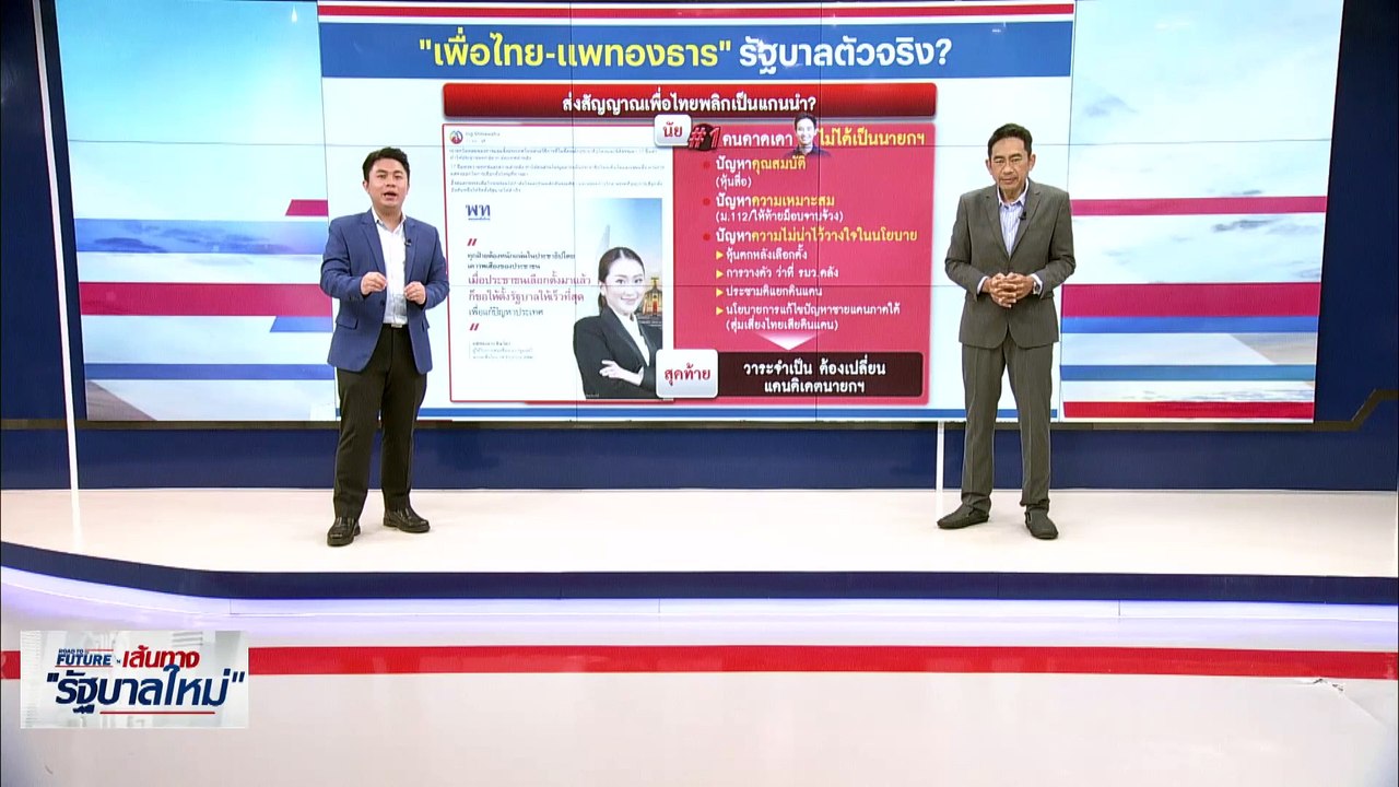 "เพื่อไทย-แพทองธาร" รัฐบาลตัวจริง? | เนชั่นทันข่าวเช้า | 16 มิ.ย. 66 | PART 4
