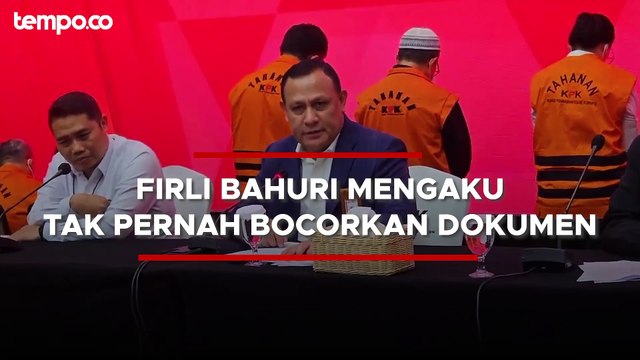 Firli Bahuri Tegaskan Dirinya Tak Pernah Bocorkan Dokumen Penyelidikan