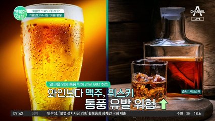 모든 병 중 가장 아픈 병, 여름 통풍! 가장 피해야 할 음료는? #맥주 #위스키