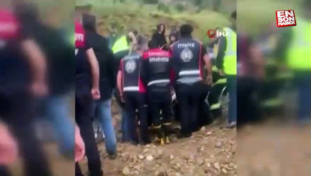 Denizli-Afyonkarahisar karayolunda heyelan