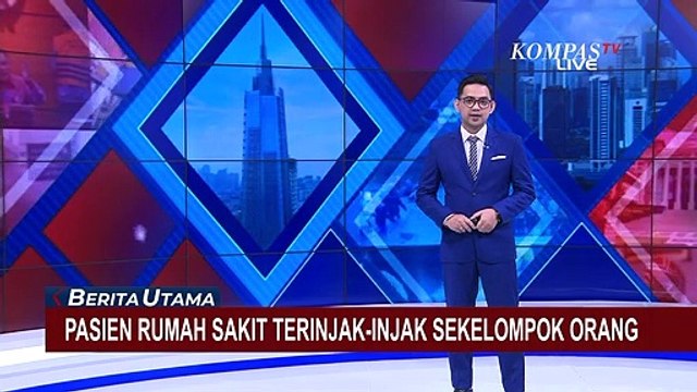 Terekam CCTV, Pasien Rumah Sakit di Bekasi Terinjak-Injak Sekelompok Orang Tawuran