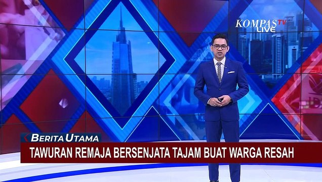 Tawuran Remaja Bersenjata Tajam di Jakarta Timur, Buat Warga Resah!