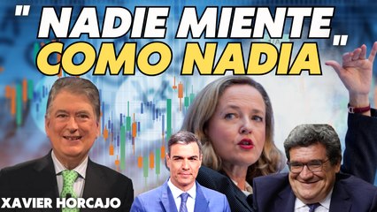 Horcajo estalla con los datos económicos de la UE: “¡Nadie miente como Nadia!”