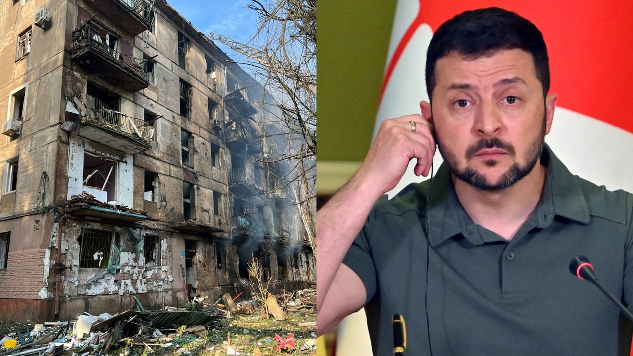 Ataque ruso a la ciudad natal del presidente Volodímir Zelenski deja once muertos