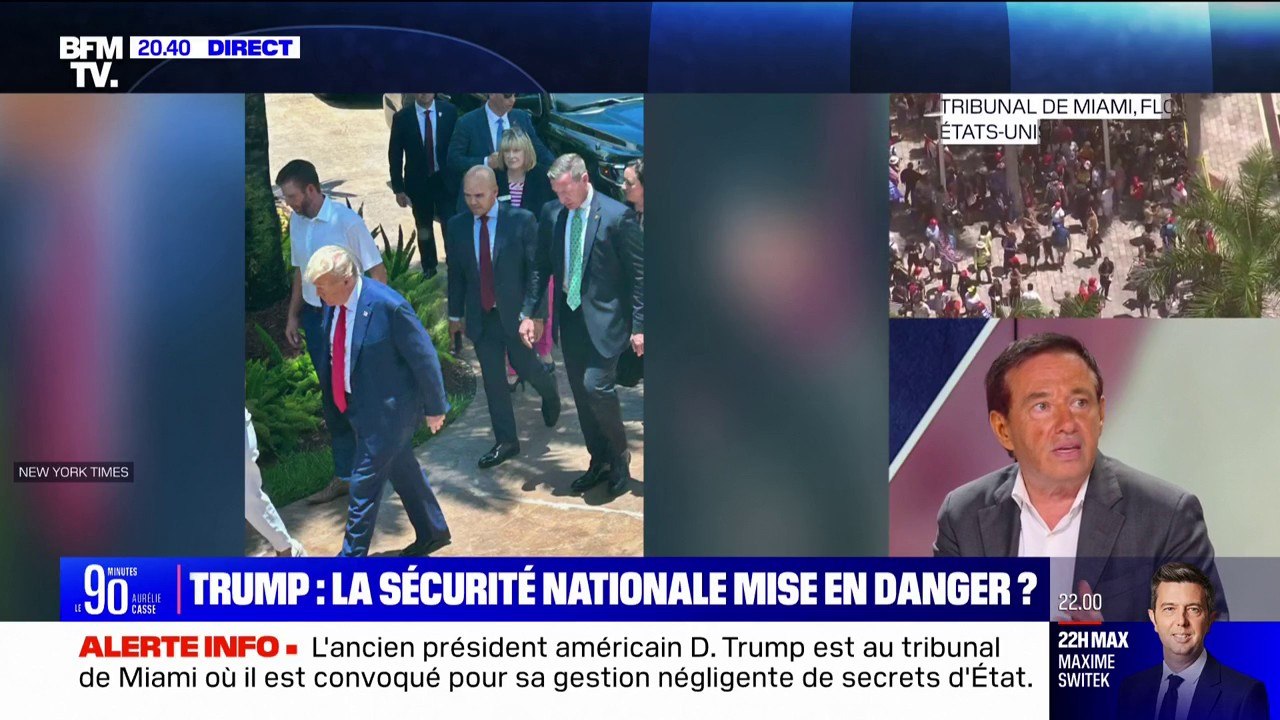 Comparution de Donald Trump: "D'un point de vue théorique, il risque des peines extrêmement importantes", pour Stéphane Draï (avocat aux barreaux de Paris et de New York)