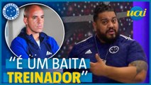 Hugão não culpa Pepa por jejum de vitórias do Cruzeiro