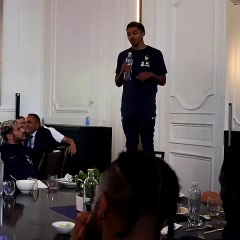 La réaction insolite des Bleus lors du bizutage de Wesley Fofana sur du SCH