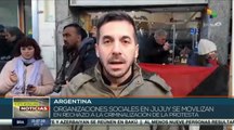 Argentina: Organizaciones sociales defienden el derecho a protestar en Jujuy