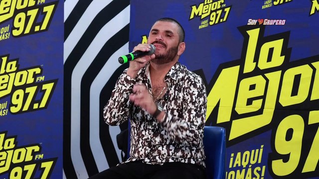 El Komander habla de la censura que enfrentan los corridos