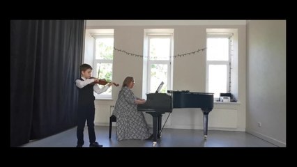 Aleksandrs Polisadovs - violin, Shostakovich Dance