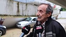 Samsun'da istinat duvarları sele dayamadı: 10 araç ve 1 tekne zarar gördü
