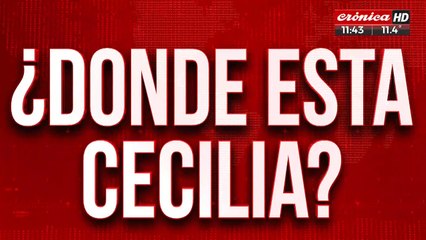¿Dónde está Cecilia?: rastrillajes en un campo de la familia Sena