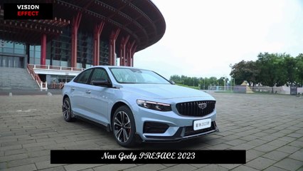 Galaxy OS and L2 Intelligent Driving Assistance System, Price Range 113.700-145.700 Yuan, New Geely PREFACE 2023