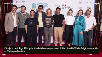 Download Video: Elodie Frégé exquise en soie bleue, Alice Taglioni dévoile un look rock'n'roll face à Louane