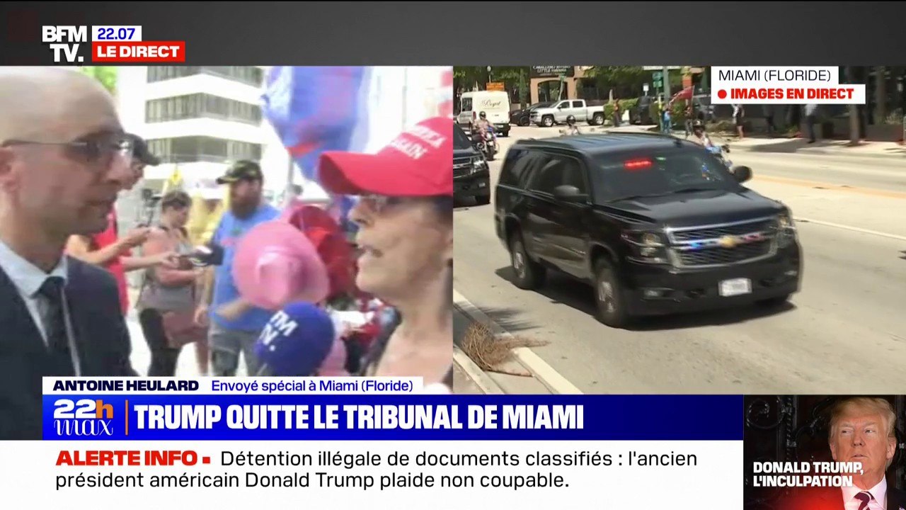 Inculpation de Donald Trump: "C'est une honte qui n'a aucun fondement", estime une supportrice de l'ancien président des États-Unis