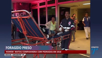 Homem que matou companheira com pedradas em 2018 é preso