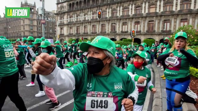 Clase masiva de box en Ciudad de México busca romper record Guinness de nuevo