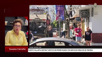 Puerto Vallarta destino turístico de primer mundo con servicios públicos de tercera: Susana Carreño