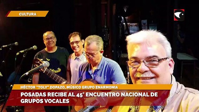 Posadas recibe al 45° encuentro nacional de grupos vocales
