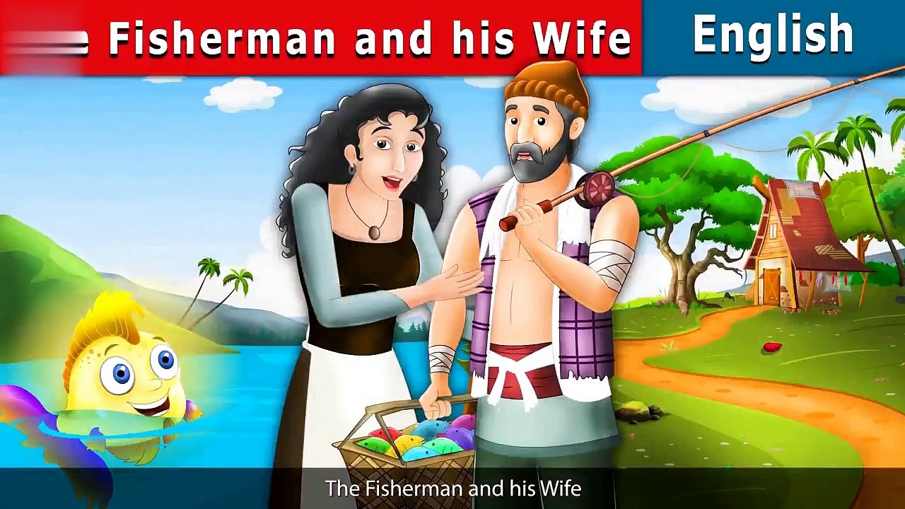 Fisherman and His Wife in English