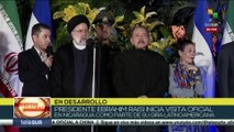 Pdte. Ebrahim Raisi reconoce valentía del pueblo de Nicaragua ante acciones del imperialismo