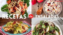 Estas 4 ensaladas con frutas son muy fáciles de hacer y saludables