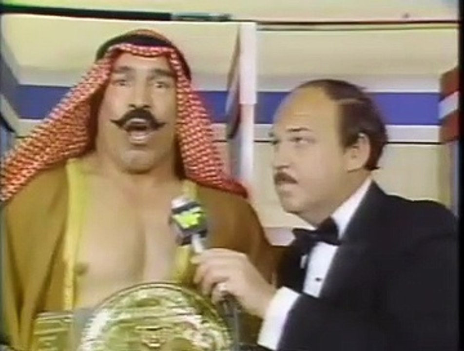 Hulk Hogan vs. Iron Sheik for the WWF Title