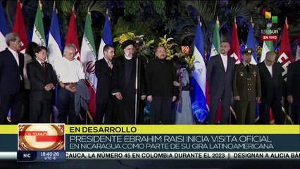 Ebrahim Raisi asegura que Irán y Nicaragua tienen en común la búsqueda de justicia e independencia