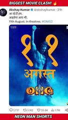 BIGGEST MOVIES CLASH! | August 11 Animal Vs Gadar 2 Vs OMG 2 Vs Jailer Movie News Facts #shorts